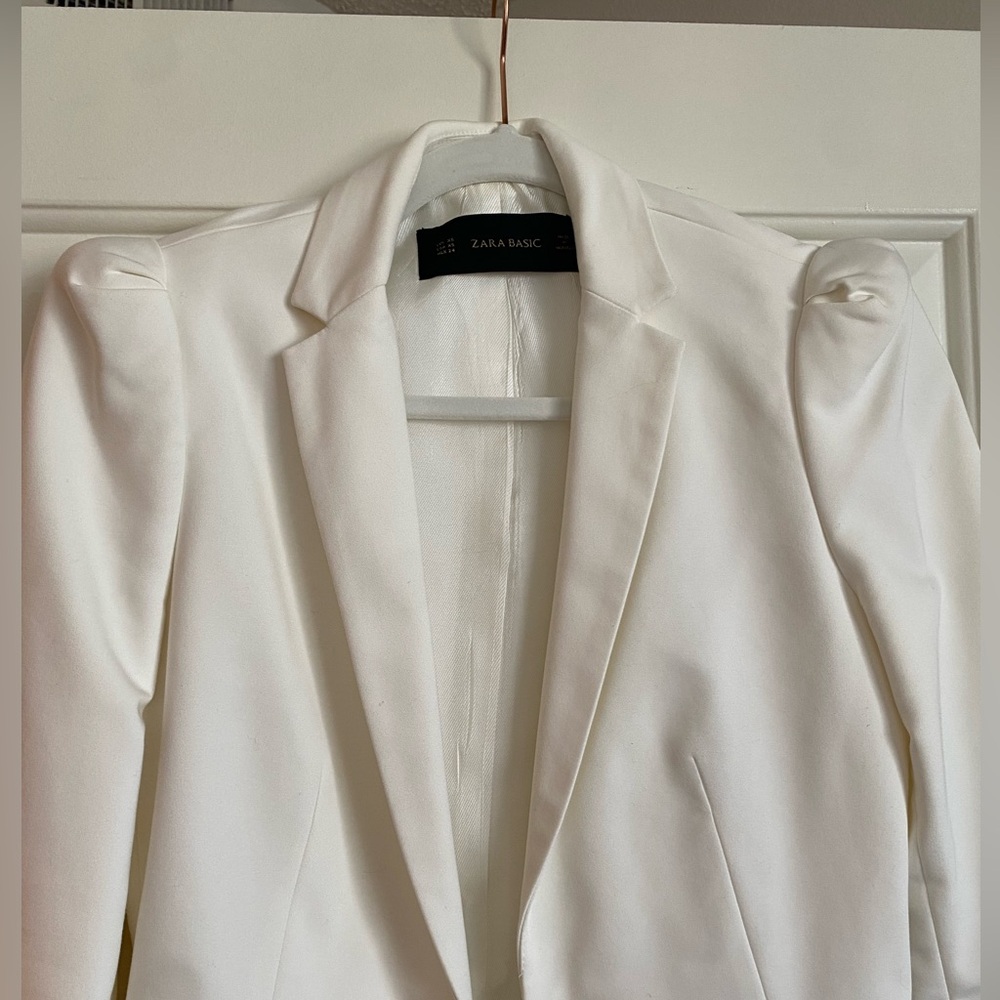 White blazer